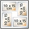 Hama Jumbo Fotoalbum 30×30 cm, 100 Seiten für 400 Fotos, schwarz