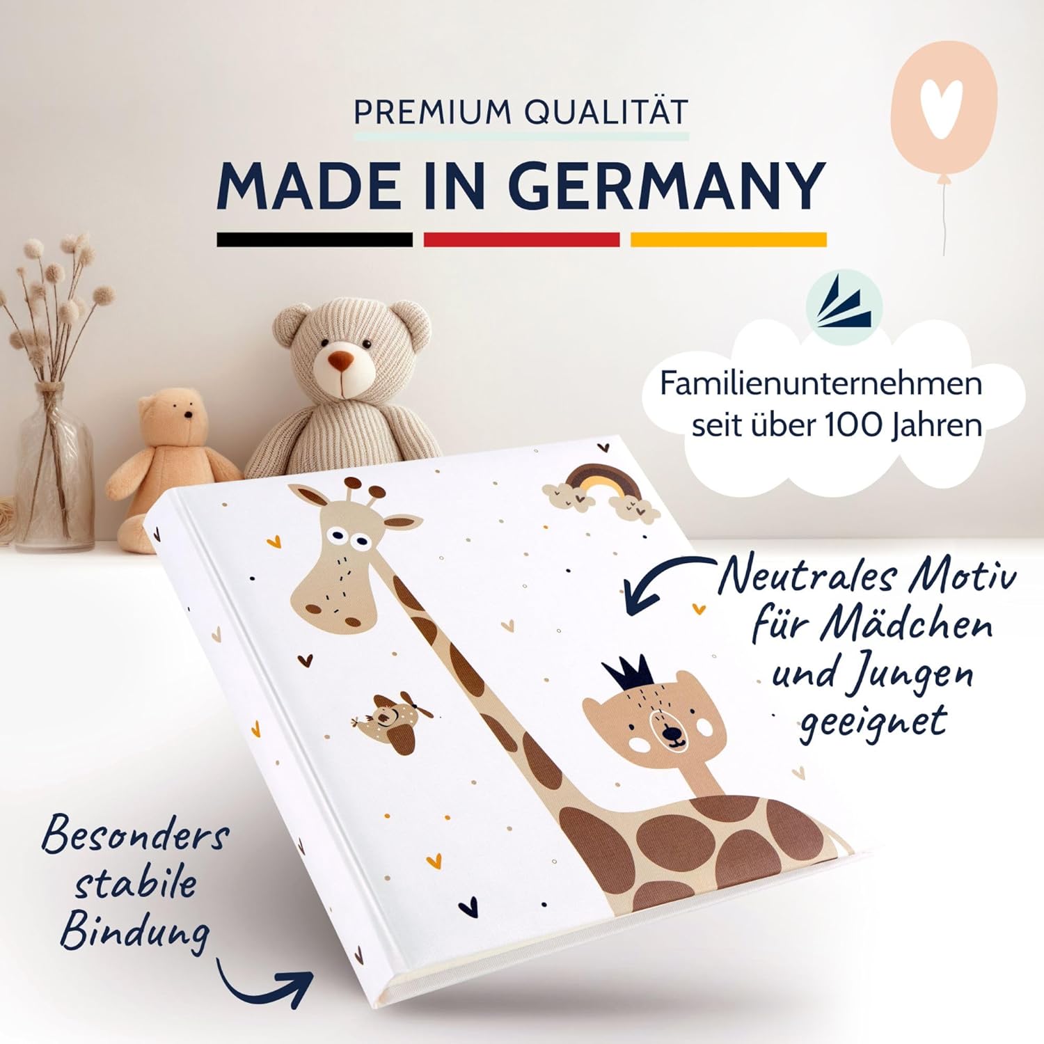 goldbuch Babyalbum 'Little Dream' mit Leinenstruktur und 58 Blankoseiten goldbuch Babyalbum 'Little Dream' mit Leinenstruktur und 58 Blankoseiten