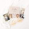 wunderwunsch Baby-Fotoalbum aus Leinen, personalisierbar – Tier-Motiv