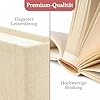 Zenacolor Fotoalbum zum Selbstgestalten 30×22 cm – Leinen Beige