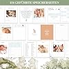 Lanpn „The Story of You" Babytagebuch (5 Jahre) – Leder-Hardcover