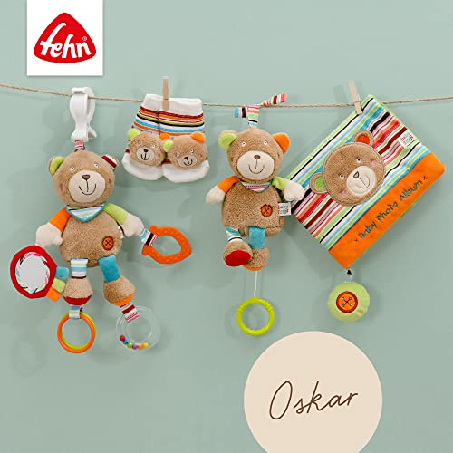 Fehn Stoff-Fotoalbum Teddy – zum Fühlen & Entdecken, ab 0 Monaten