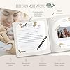 MeinBaby123 Babyalbum „Dein erstes Jahr" vergoldet – 136 Seiten, Boho Beige
