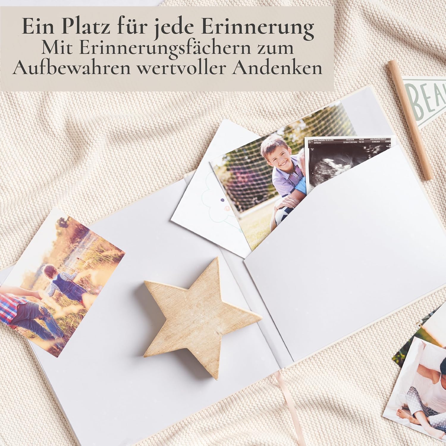 Erinnerungsbuch & Fotoalbum für Babys | 132 Seiten | 10x15 cm, 13x18 cm Fotos Erinnerungsbuch & Fotoalbum für Babys | 132 Seiten | 10x15 cm, 13x18 cm Fotos