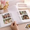 Zenacolor Fotoalbum zum Selbstgestalten 30×22 cm – Leinen Beige