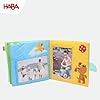 HABA Stoff-Fotoalbum „Spielgefährten" – 8 Fotos, ab 12 Monaten