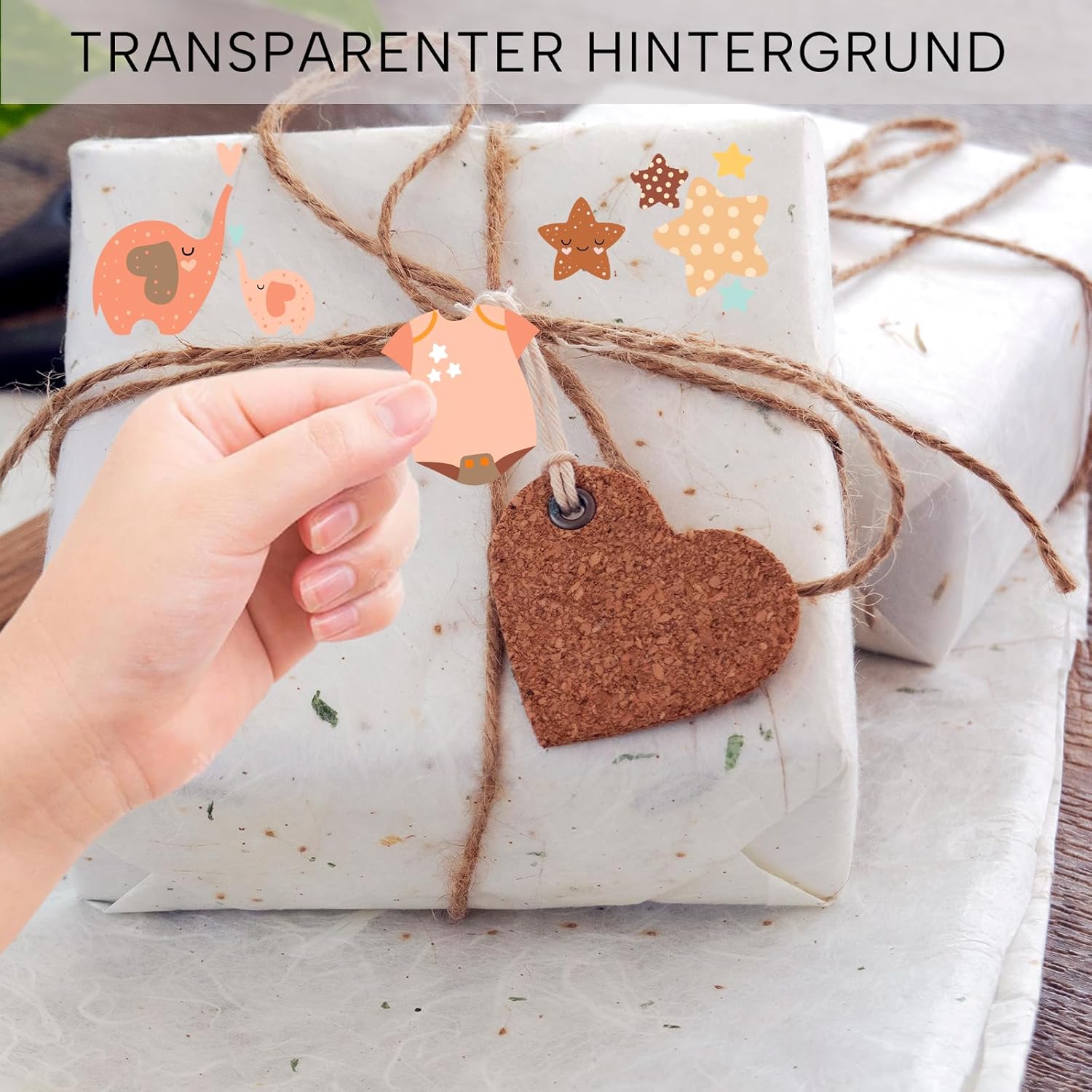 SILARLAIT Boho Baby & Kinder Aufkleber, 4 Bögen DIN-A4 zum Basteln