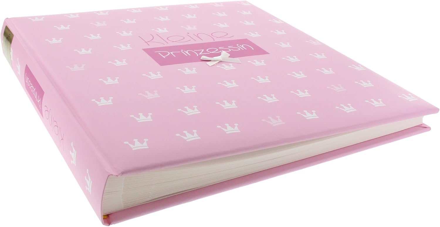 goldbuch Babyalbum 'Kleine Prinzessin' - 30x31cm, 58 Blankoseiten & 4 Illustrierte Seiten