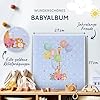 goldbuch Babyalbum „Balloon Party" Blau – 30×31 cm, für Babyfotos