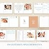 Lanpn „The Story of You" Babytagebuch (5 Jahre) – Leinen Rosa