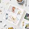 Vienrose Fotoalbum zum Selbstgestalten 20,5×20,5 cm – DIY Scrapbook, Leinen