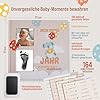 colortouch Babyalbum „Dein erstes Lebensjahr" mit Abdruckset & 164 Stickern