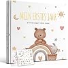 Hyggartn Babyalbum „Mein erstes Jahr" – 84 Seiten, mit Stickern, 21×21 cm