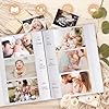 Lanpn Hello Baby Fotoalbum – 300 Fotos (10×15), Leinen bunt