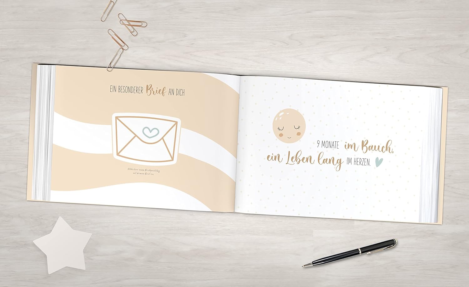 Personalisiertes Babyalbum – Mein erstes Jahr, 104 Seiten Personalisiertes Babyalbum – Mein erstes Jahr, 104 Seiten