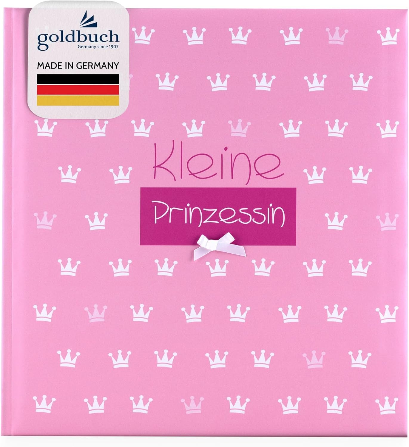 goldbuch Babyalbum 'Kleine Prinzessin' - 30x31cm, 58 Blankoseiten & 4 Illustrierte Seiten