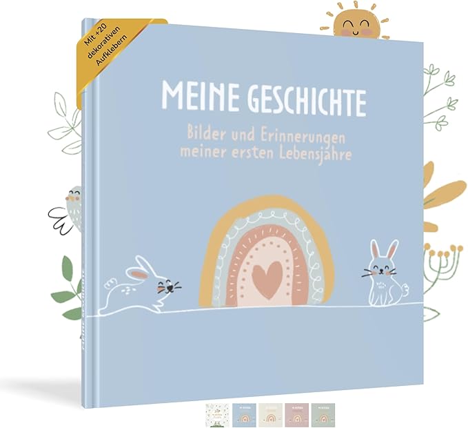 HuBorns Babyalbum: Erinnerungen vom 1. bis zum 5. Lebensjahr