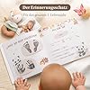Eulentaler Babyalbum „Boho" – Echtes Leinencover mit Goldprägung