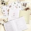 Lanpn „The Story of You" Babytagebuch (5 Jahre) – Leinen Rosa