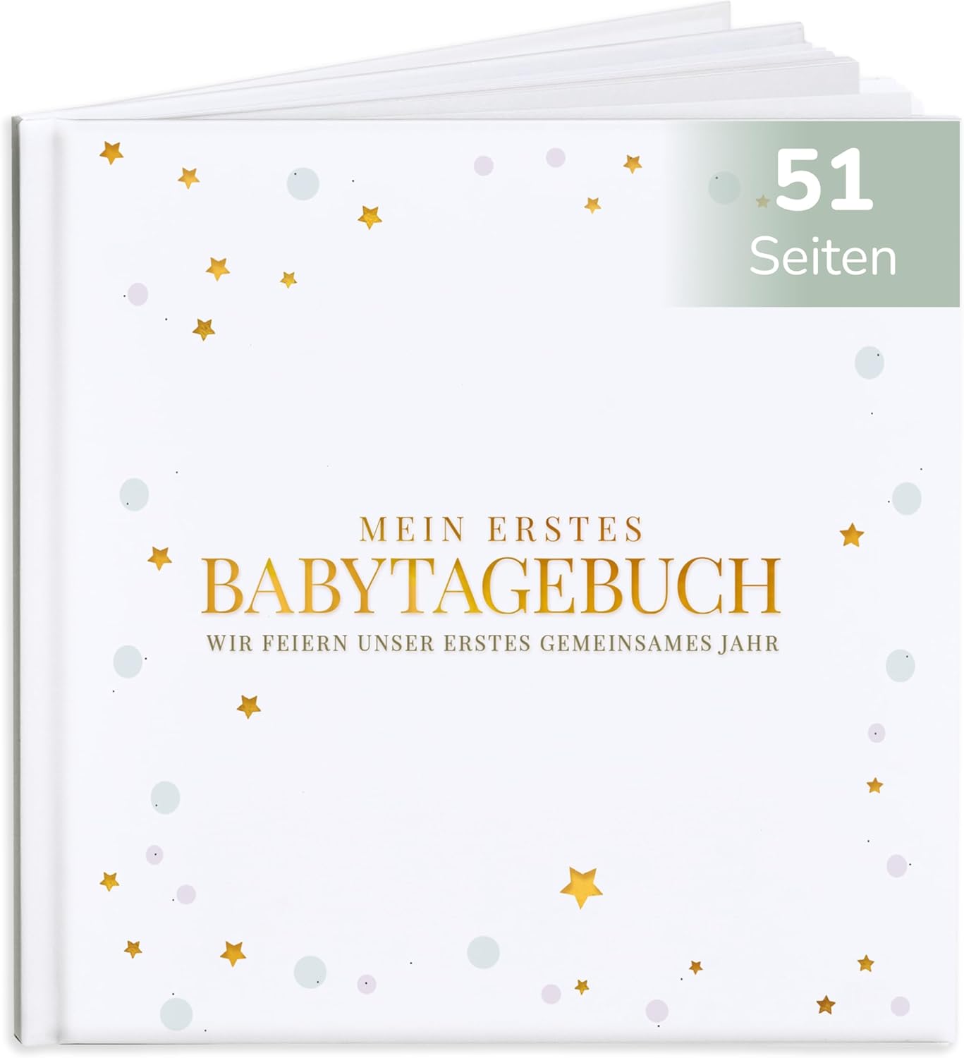 Tiny Trees® Babyalbum 'Mein erstes Jahr' - Fotoalbum zum Eintragen