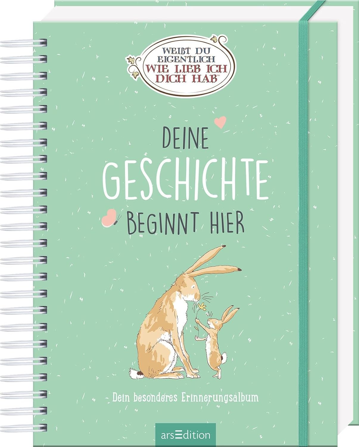 Erinnerungsalbum 'Weißt du eigentlich, wie lieb ich dich hab?' - Deine persönliche Geschichte