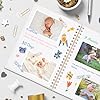 Vienrose Fotoalbum zum Selbstgestalten 28×20,5 cm – DIY Scrapbook, Leinen