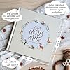 Premium Babyalbum „Mein erstes Jahr" Natur – 176 Seiten, Goldprägung