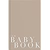 Schwangerschafts- & Babytagebuch 2-in-1 – Hardcover Beige, Made in Germany