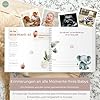 HuBorns Babyalbum „Mein erstes Jahr" bis 5 Jahre, mit Stickern