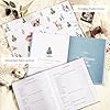 Lanpn „The Story of You" Babytagebuch (5 Jahre) – Leinen Rosa