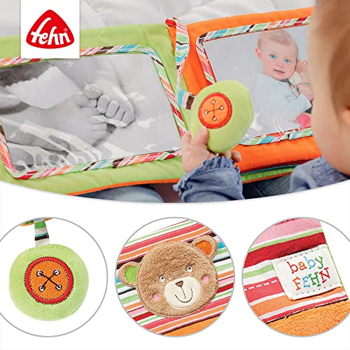 Fehn Stoff-Fotoalbum Teddy – zum Fühlen & Entdecken, ab 0 Monaten