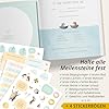 Premium Babyalbum „Mein erstes Jahr" Natur – 176 Seiten, Goldprägung