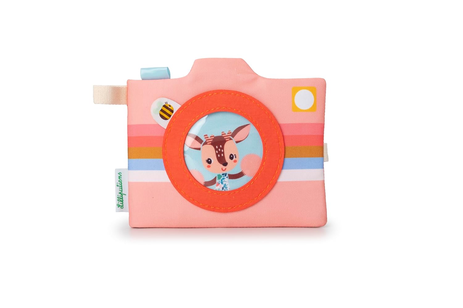 Lilliputiens Baby-Fotoalbum „Stella das Reh" – 10 Fototaschen, ab 9 Monaten