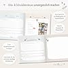 mintkind Erinnerungsalbum Kindheit Beige (0–10 Jahre) mit Sticker-Set