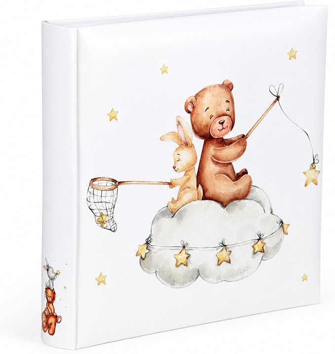 My Friends Baby-Fotoalbum 30×30 cm – Tier-Motiv, für 400 Fotos