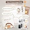 Eulentaler 3in1 Babyalbum-Set mit Meilensteinkarten & Abdruckset