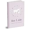 mintkind Babyalbum „Dein erstes Lebensjahr" – A5 Rosa Flieder