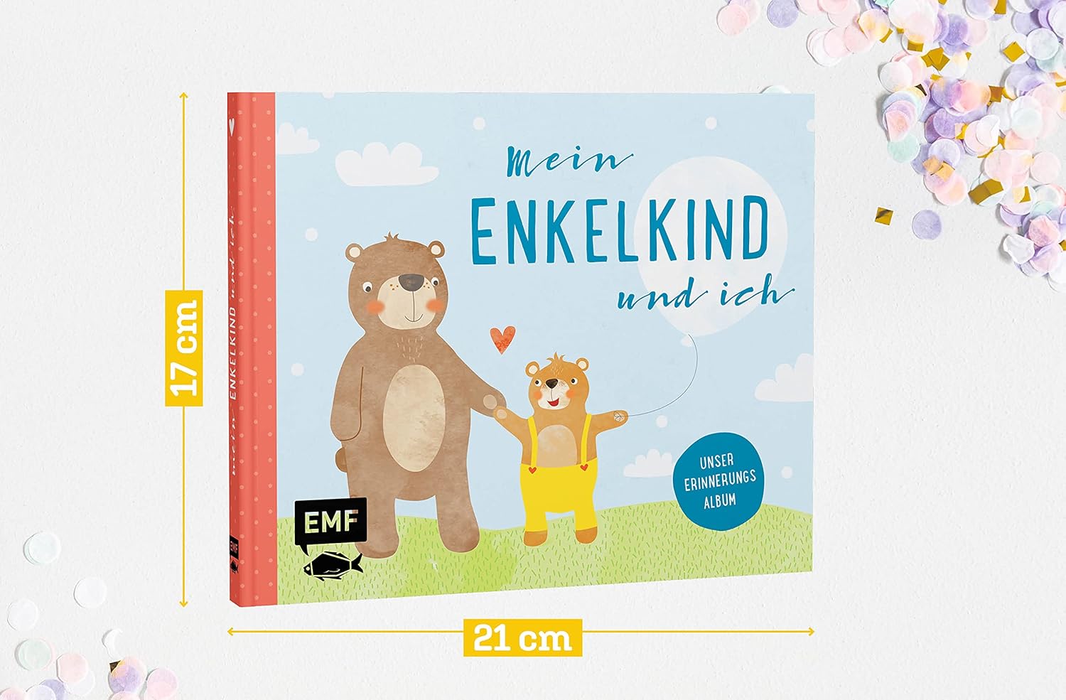Mein Enkelkind und ich – Unser Erinnerungsalbum: Ein Bücherschatz für Großeltern