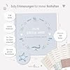 mintkind Babyalbum „Mein erstes Jahr" Wal Blau – 176 Seiten & Sticker