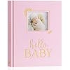 Lanpn Hello Baby Babytagebuch (5 Jahre), Leinen-Hardcover Rosa