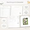 mintkind Babyalbum „Mein erstes Jahr" Salbei – 176 Seiten & Sticker