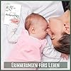 snaPmee Meilensteinkarten Baby „Mein erstes Jahr" – 40 Karten, A6 Eukalyptus