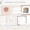mintkind Erinnerungsalbum Kindheit Beige (0–10 Jahre) mit Sticker-Set
