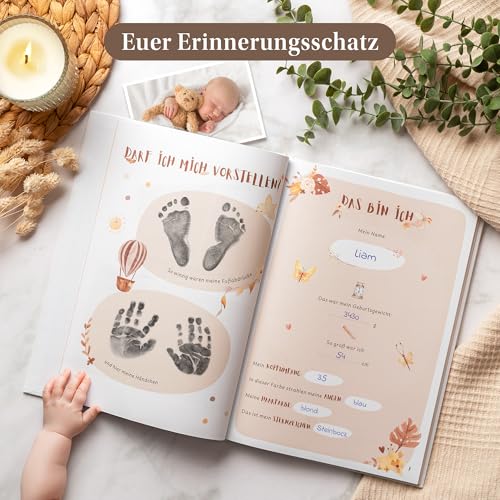 Eulentaler Babytagebuch „Boho" – Von Pädagogen gestaltet