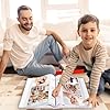 Lanpn „Hello Little Love" Baby-Fotoalbum – 300 Fotos, Leinen Beige