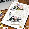 Vienrose Fotoalbum zum Selbstgestalten 28×20,5 cm – DIY Scrapbook, Leinen