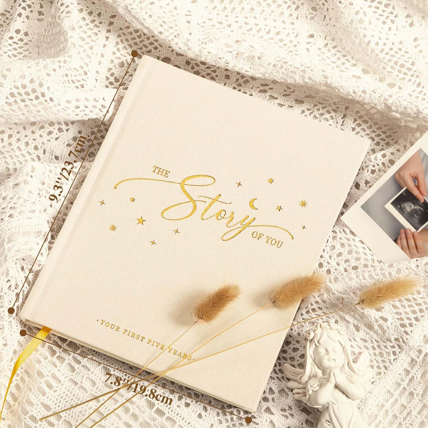 Lanpn Baby Erinnerungsbuch - Story of You - Erste 5 Jahre (154 Seiten)