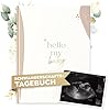 TWIVEE Schwangerschaftstagebuch „hello my baby" mit Meilensteinkarten