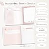 mintkind Erinnerungsalbum Kindheit Rosa (0–10 Jahre) mit Sticker-Set
