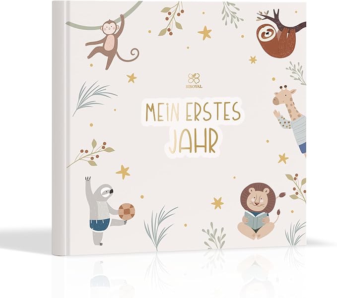 BIROYAL Babyalbum „Mein erstes Jahr", Hardcover, 95 Seiten